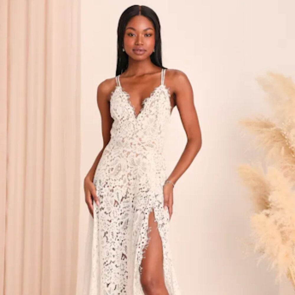 Lulu's white dress